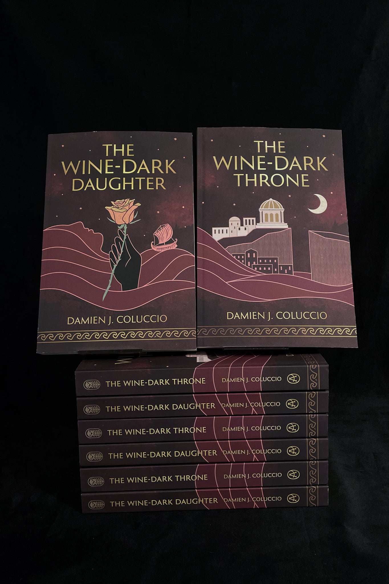 The Wine-Dark Throne - Damien J. Coluccio