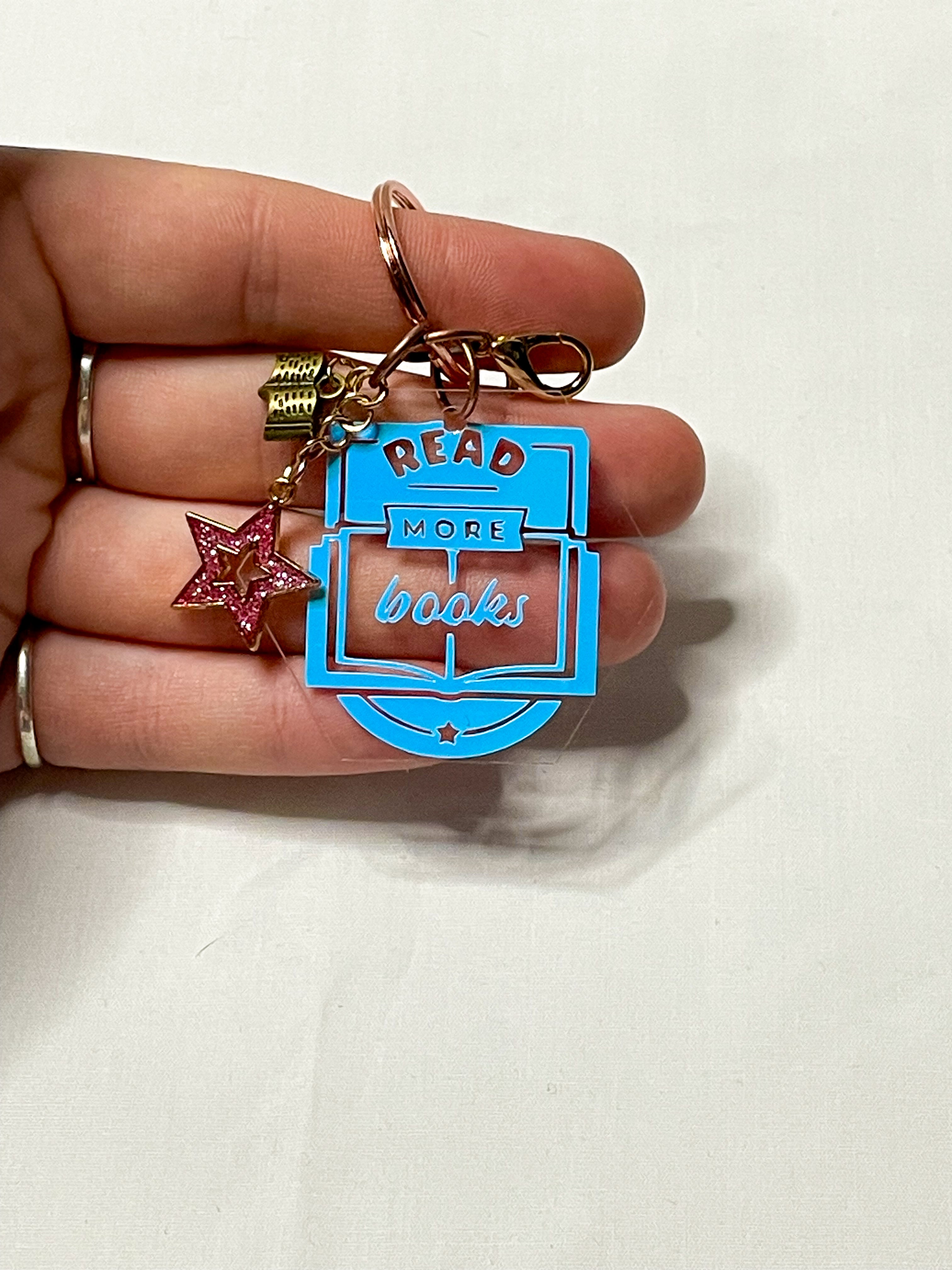 Hexagon Acrylic Keychain