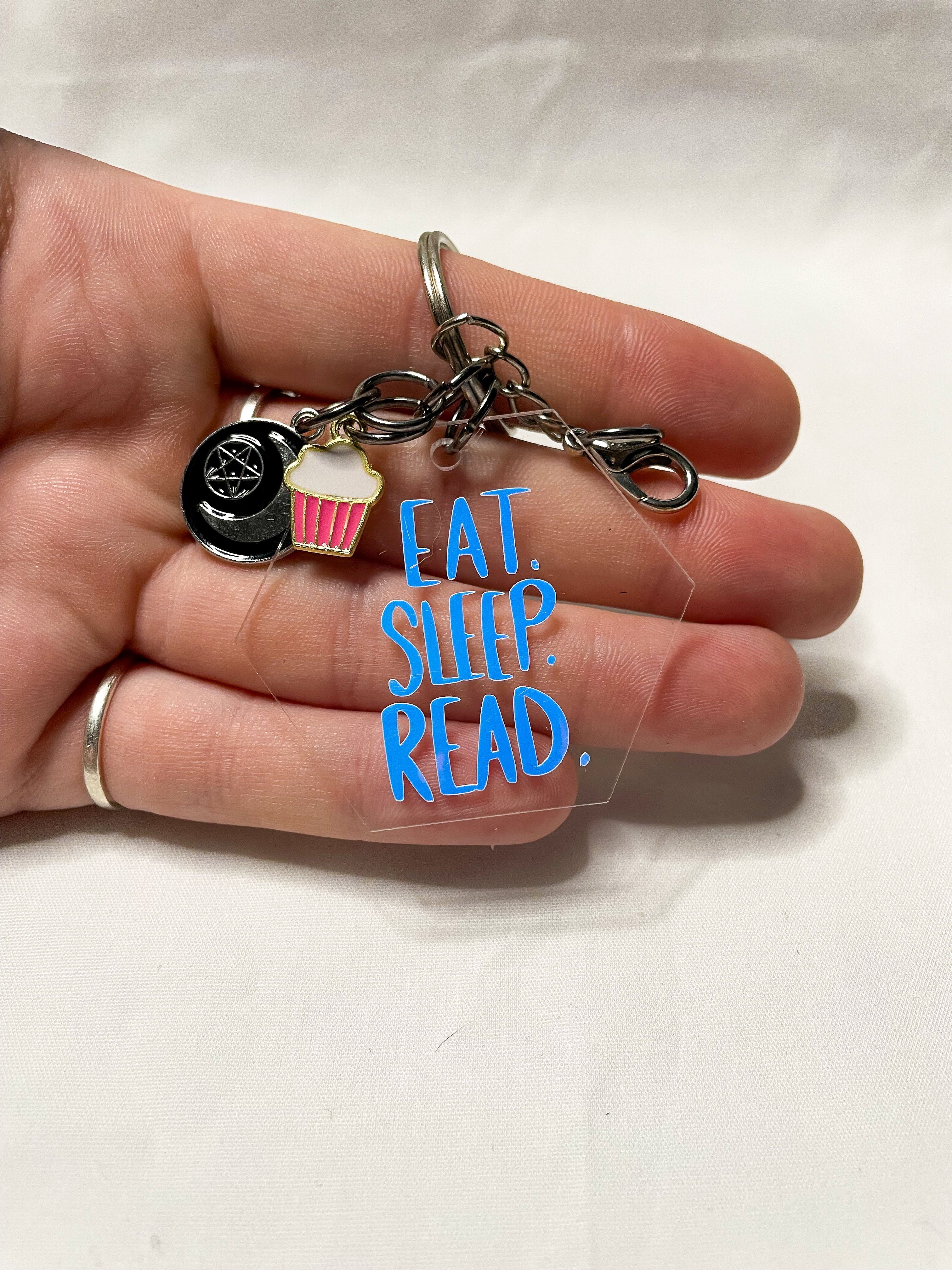 Hexagon Acrylic Keychain