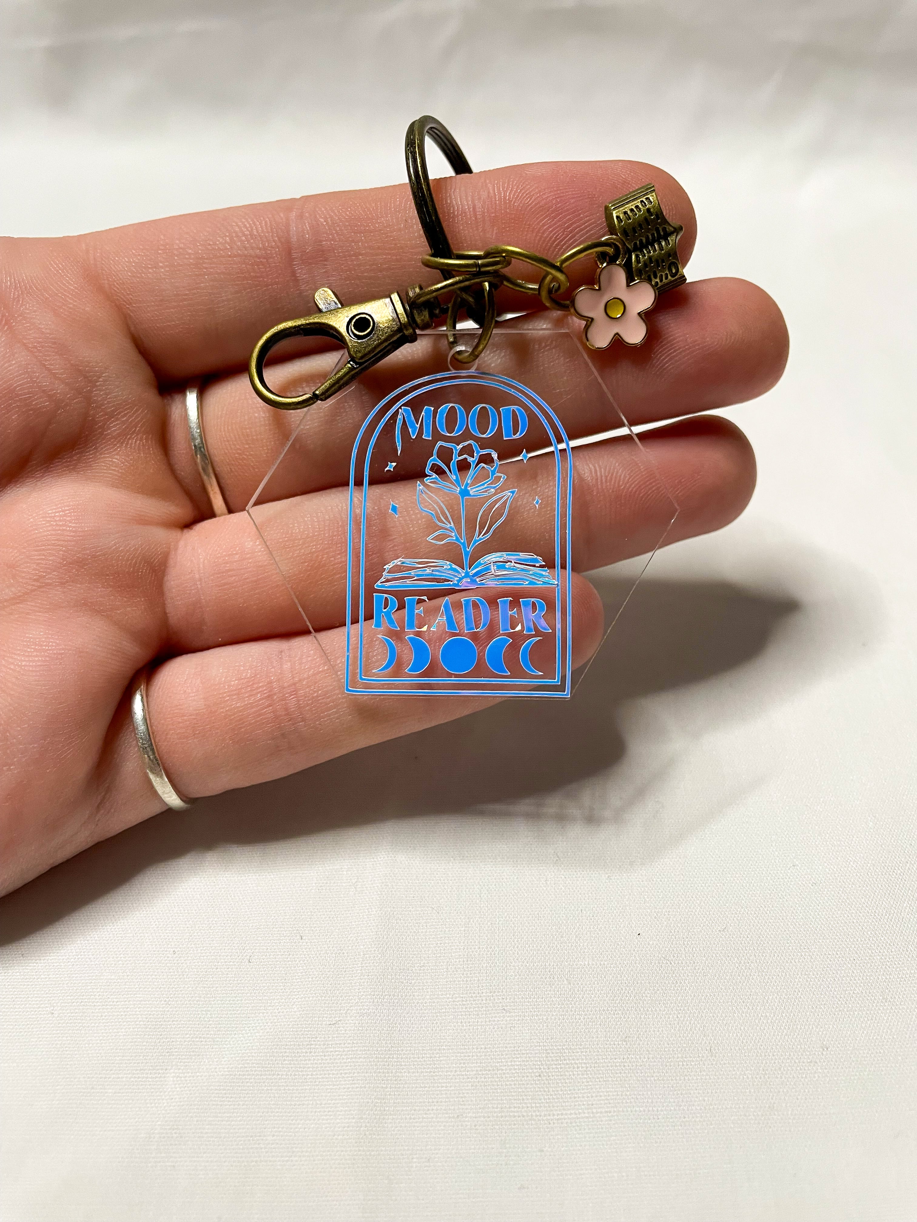 Hexagon Acrylic Keychain