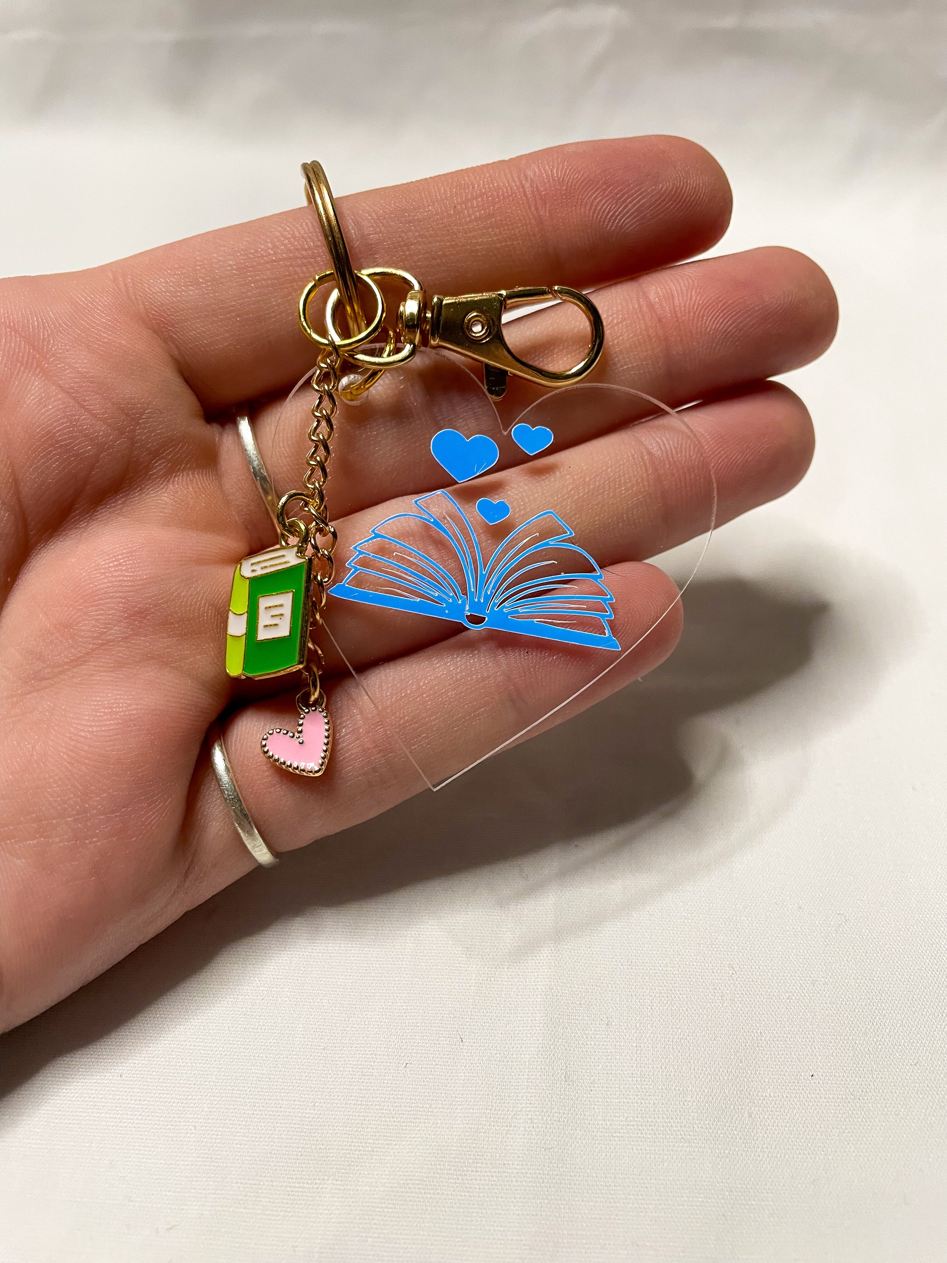 Heart Acrylic Keychain
