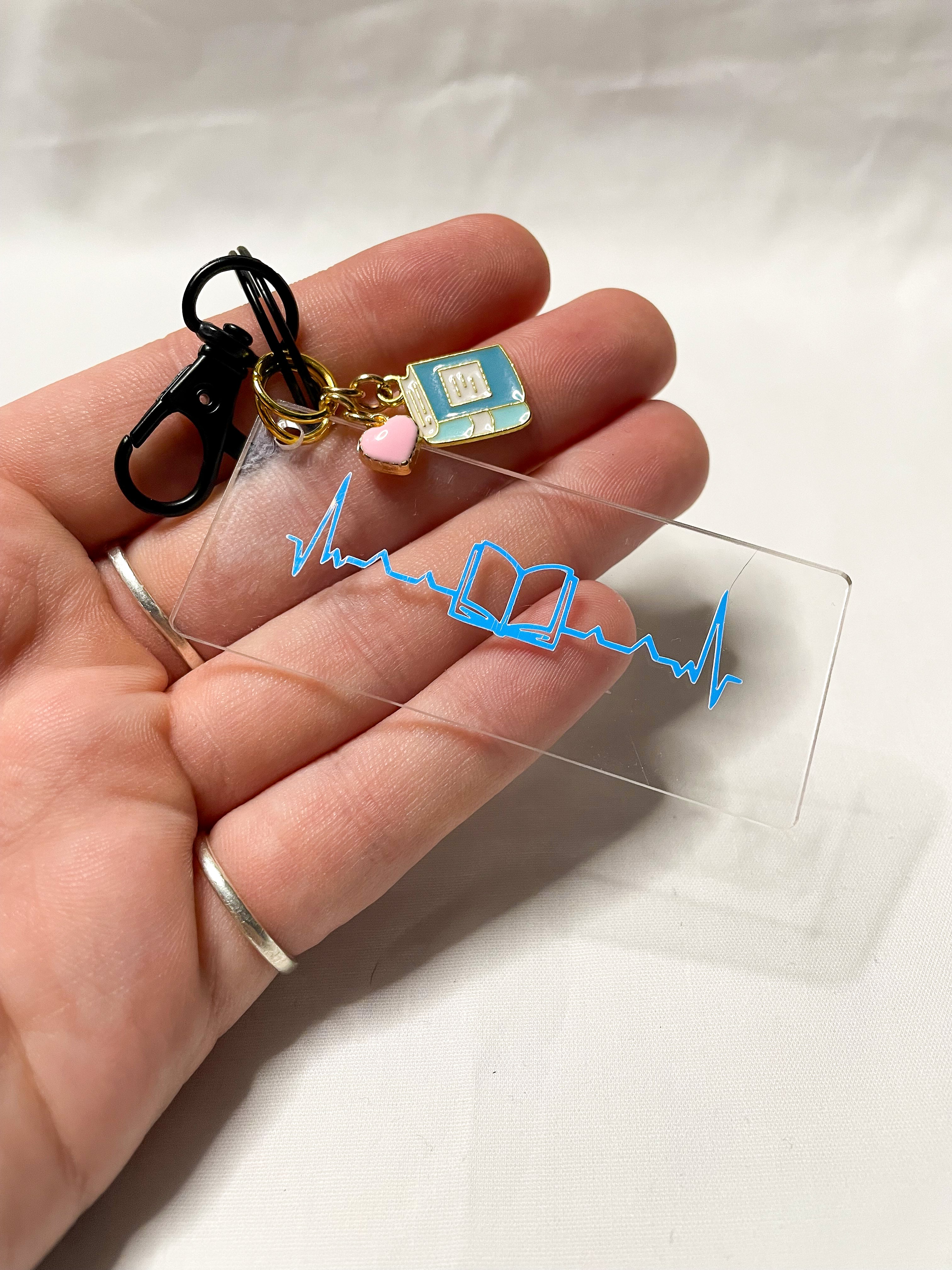 Rectangle Acrylic Keychain