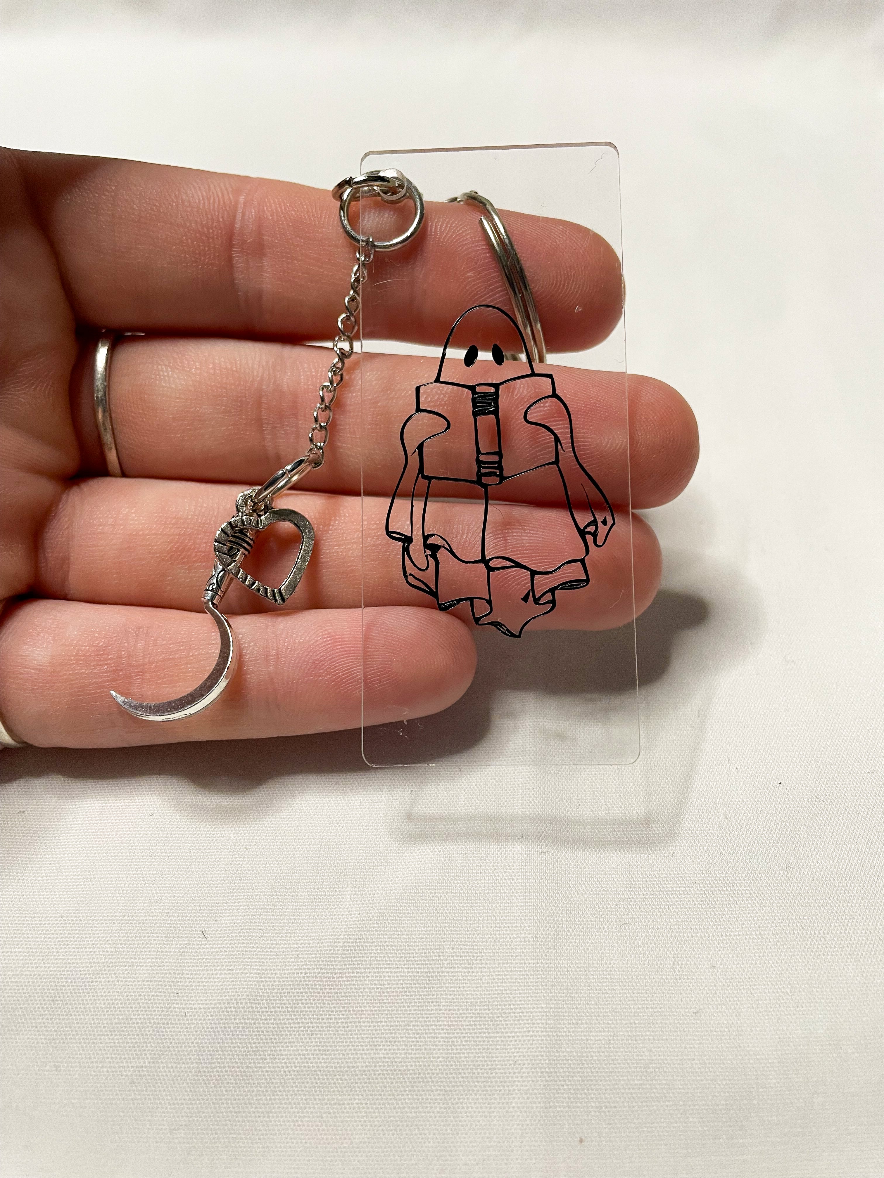 Rectangle Acrylic Keychain