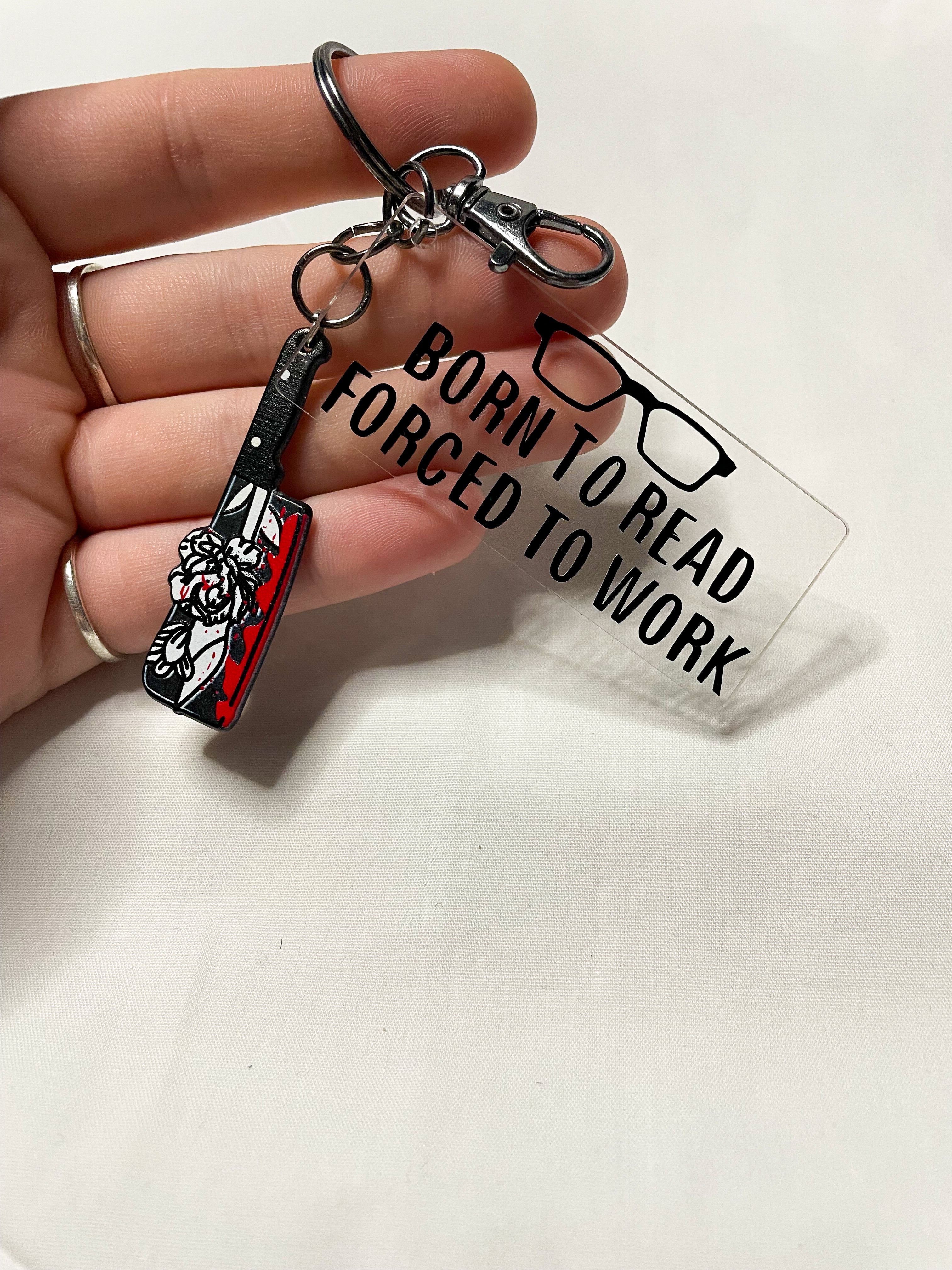 Rectangle Acrylic Keychain
