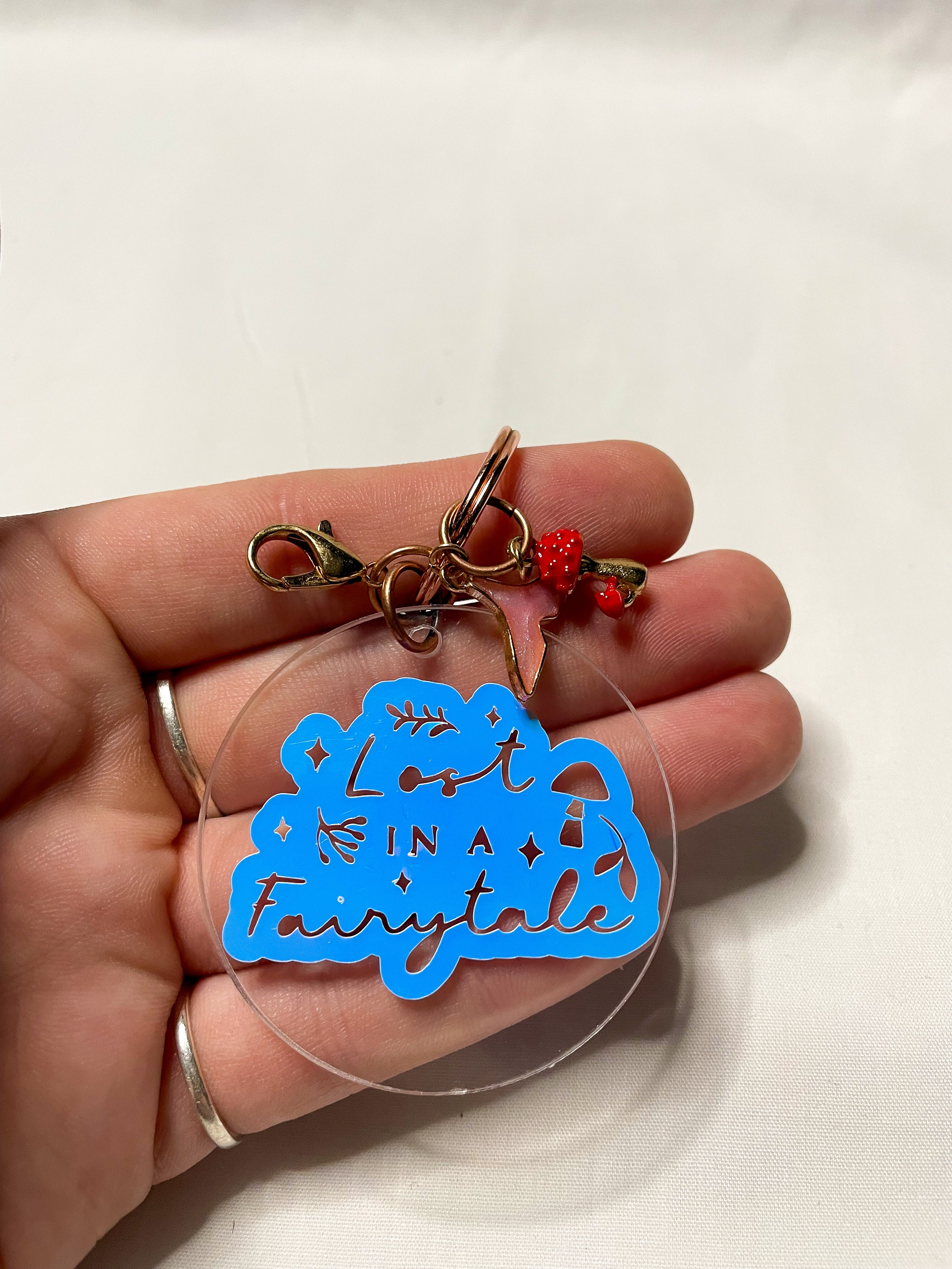 Round Acrylic Keychain