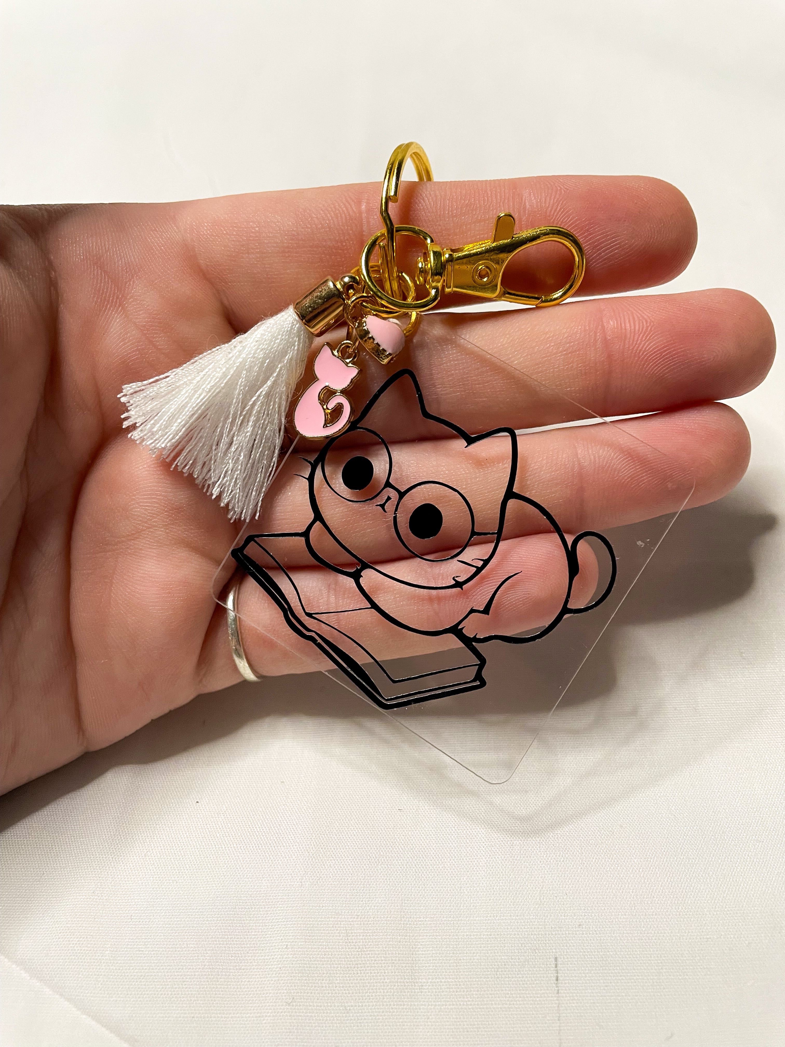 Square Acrylic Keychain