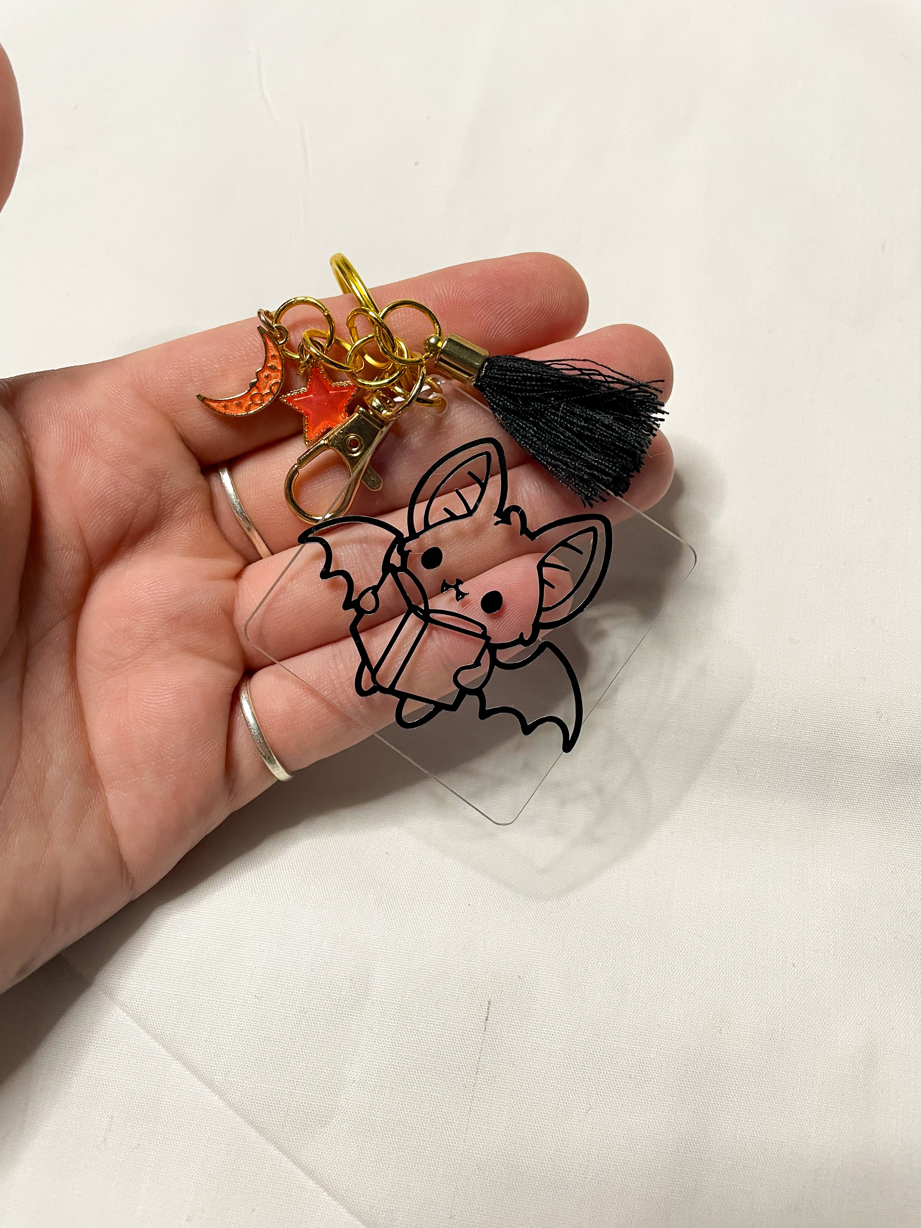 Square Acrylic Keychain
